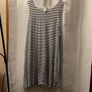 Black & White stripped dress